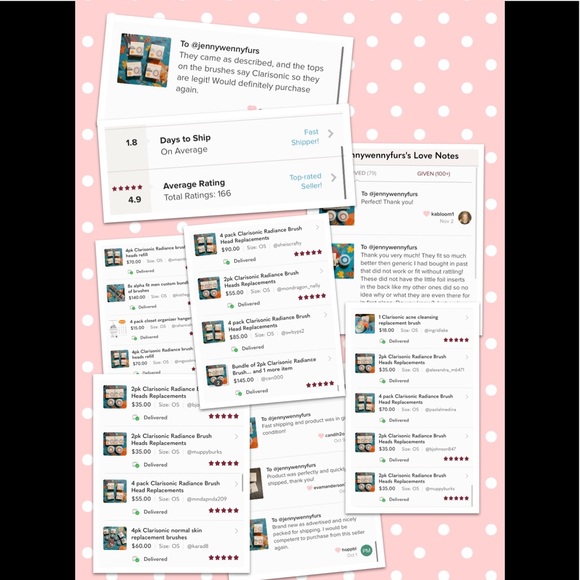 π 2pk DEEP PORE Clarisonic cleansing brushes - Picture 16 of 16